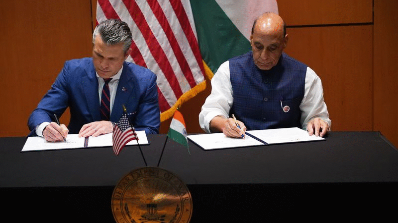 India, US ink 10-year defence framework pact