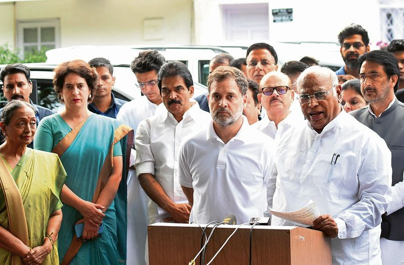 Kharge, Rahul, Priyanka among Congress’s 40 star campaigners for Bihar Assembly polls