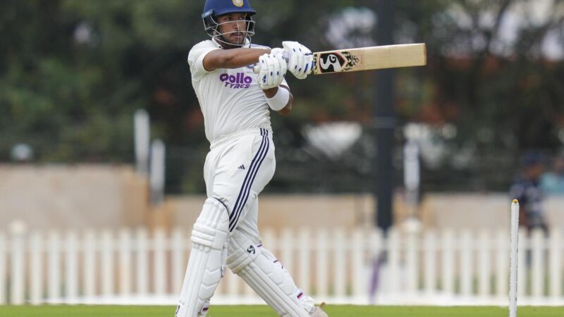 Dhruv Jurel’s hundred carries India A to 255 after top-order failure against South Africa A